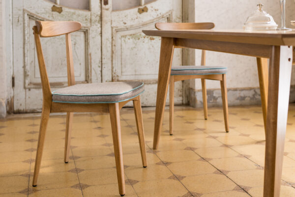 JUEGO DE COMEDOR 15 (MESA 160 CM + 6 SILLA MOSS)