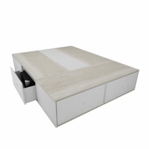 CAMA TERRA CON 6 CAJONES - 1.50x1.95 // 1.70x2.05 // 2.00x2.05: imagen 12