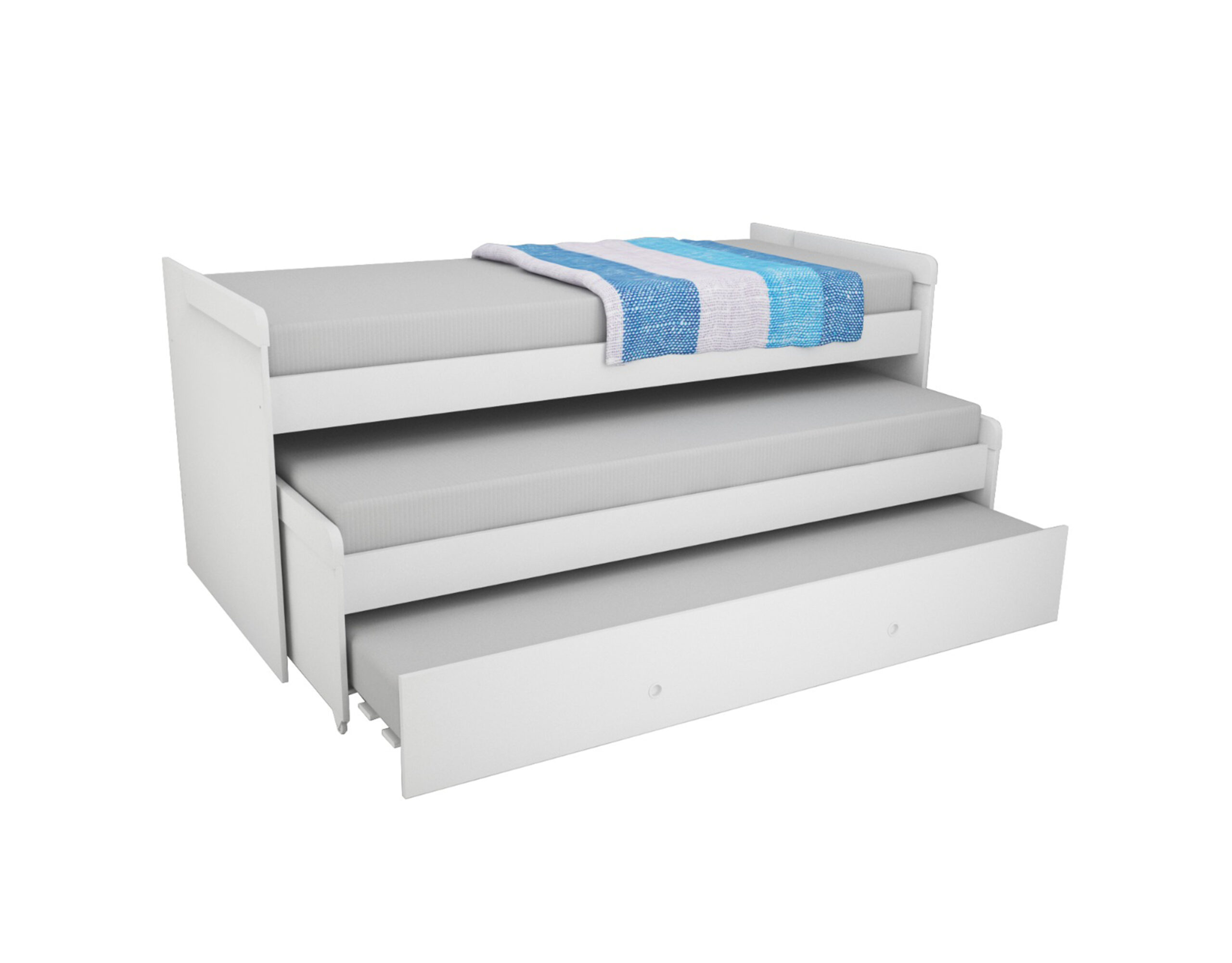 CAMA NIDO TRIPLE LINEA CRECIENTE - 1702-3-8: imagen 15