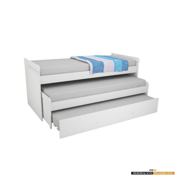 CAMA NIDO TRIPLE LINEA CRECIENTE - 1702-3-8