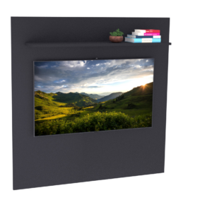 PANEL PARA TV CON ESTANTE 1.28×0.78×0.3 - LINEA LIVING - 1851: imagen 4