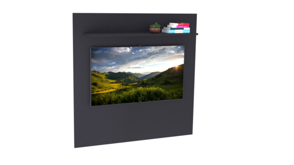 PANEL PARA TV CON ESTANTE 1.28×0.78×0.3 - LINEA LIVING - 1851