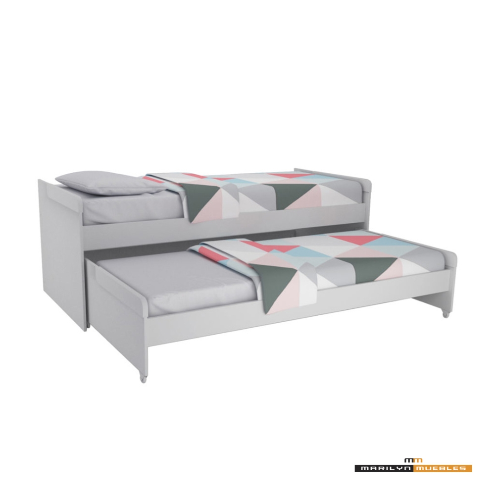 CAMA NIDO DOBLE LINEA CRECIENTE - 900: imagen 1