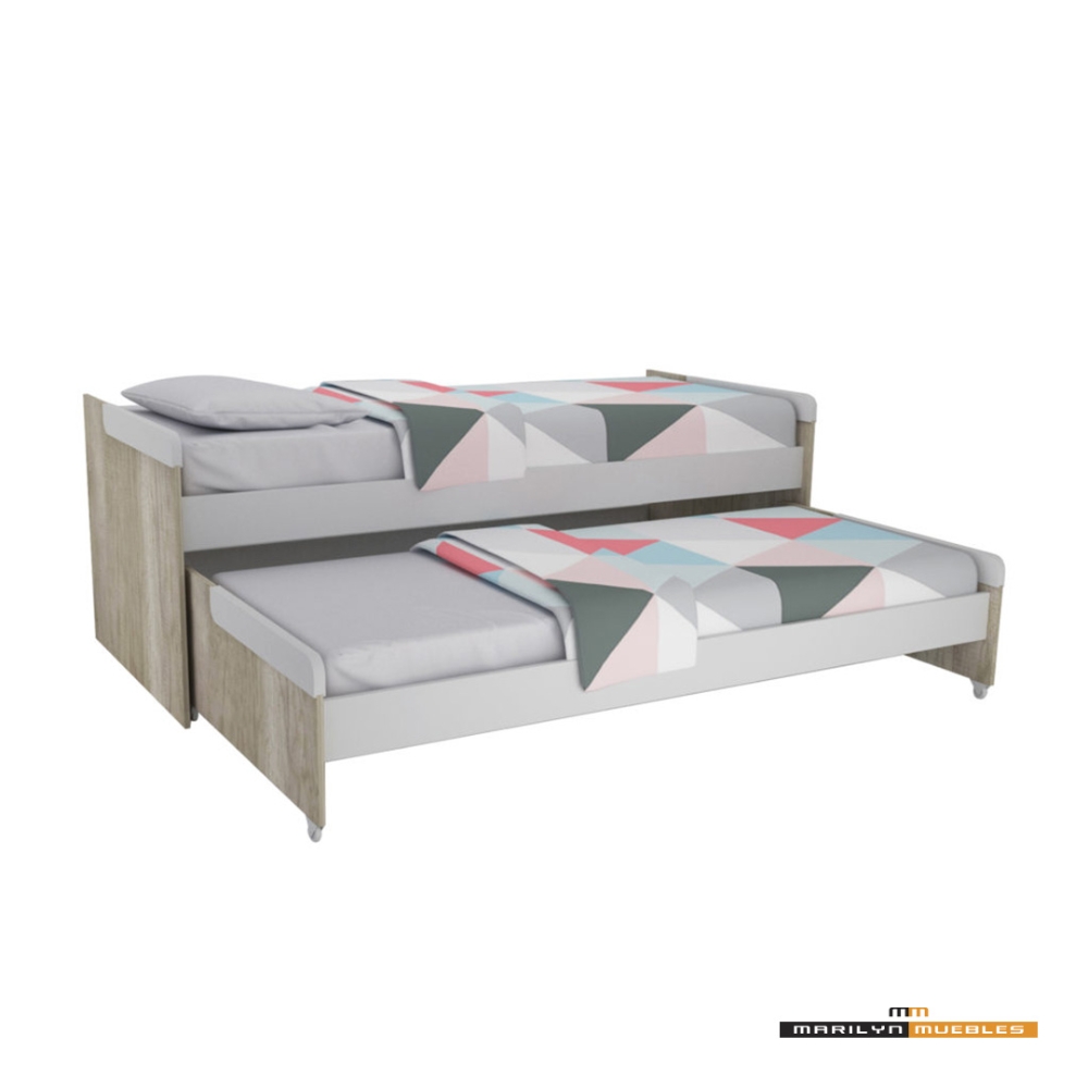 CAMA NIDO DOBLE LINEA CRECIENTE - 900: imagen 2