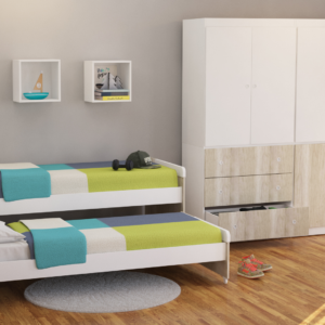 CAMA NIDO DOBLE LINEA CRECIENTE - 900: imagen 3