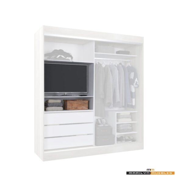 VESTIDOR MAGNUS - 1.80×2.00 - CON ESPEJO