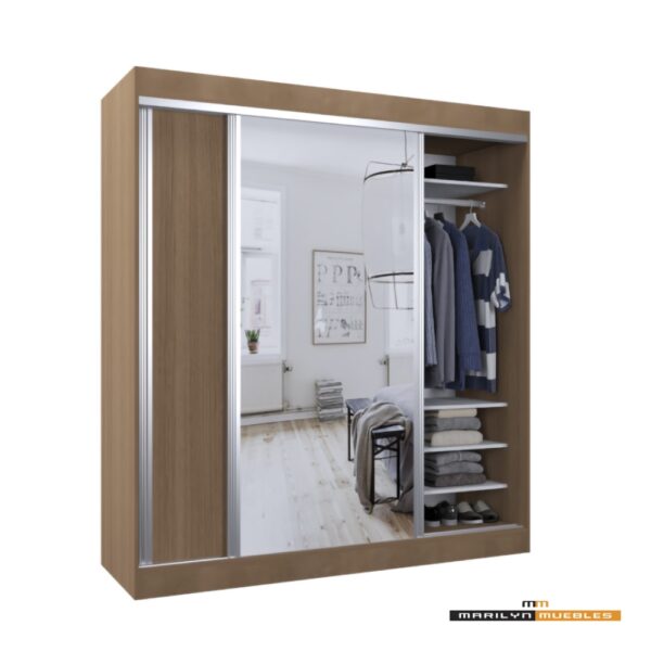 VESTIDOR MAGNUS - 1.80×2.00 - CON ESPEJO