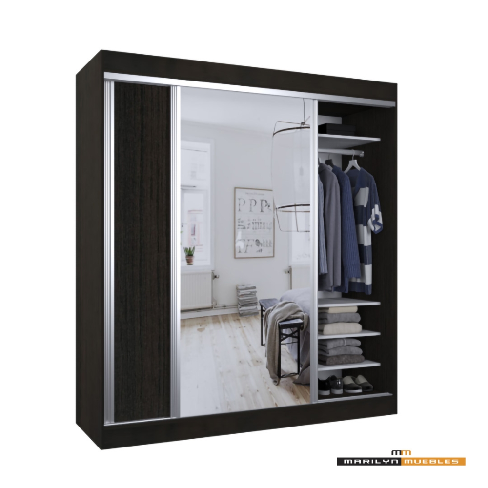 VESTIDOR MAGNUS - 1.80×2.00 - CON ESPEJO: imagen 7