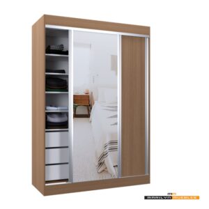 VESTIDOR MAGNUS - 1.40×2.00 CON ESPEJO: imagen 2