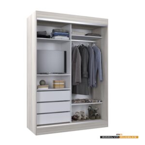 VESTIDOR MAGNUS - 1.40×2.00 CON ESPEJO: imagen 6