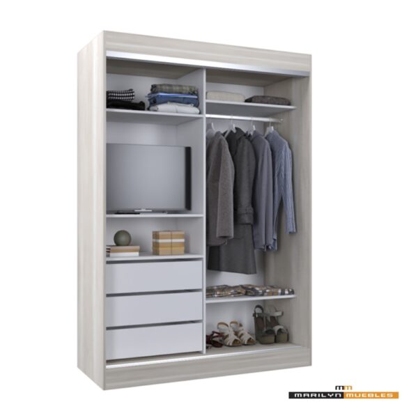 VESTIDOR MAGNUS - 1.40×2.00 CON ESPEJO