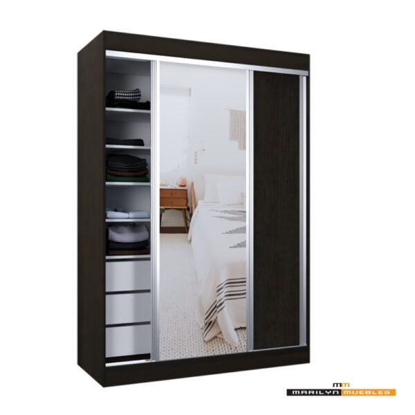 VESTIDOR MAGNUS - 1.40×2.00 CON ESPEJO
