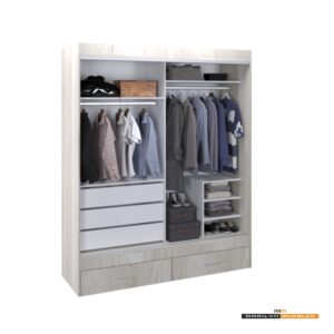VESTIDOR MAGNUS PLUS - 1.80×2.20 - CON ESPEJO: imagen 4