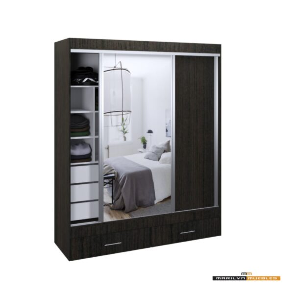 VESTIDOR MAGNUS PLUS - 1.80×2.20 - CON ESPEJO