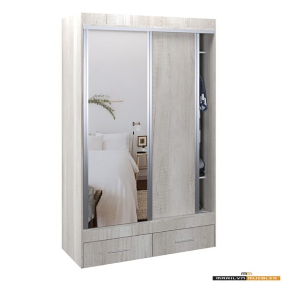 VESTIDOR MAGNUS PLUS - 1.40×2.20 - CON ESPEJO