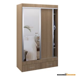 VESTIDOR MAGNUS PLUS - 1.40×2.20 - CON ESPEJO: imagen 5