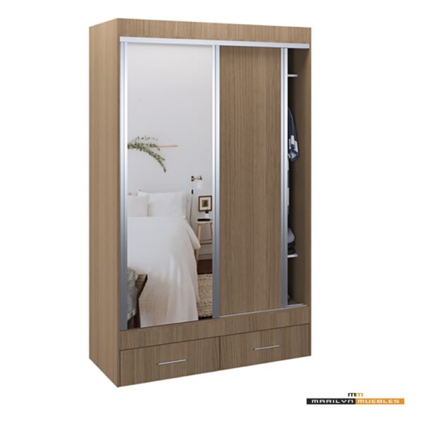 VESTIDOR MAGNUS PLUS - 1.40×2.20 - CON ESPEJO