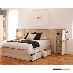 CAMA TERRA CON 4 CAJONES - 1.40x1.90: imagen 5