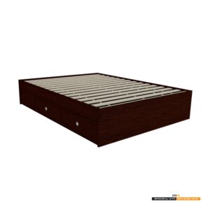 CAMA TERRA CON 4 CAJONES - 1.40x1.90: imagen 3
