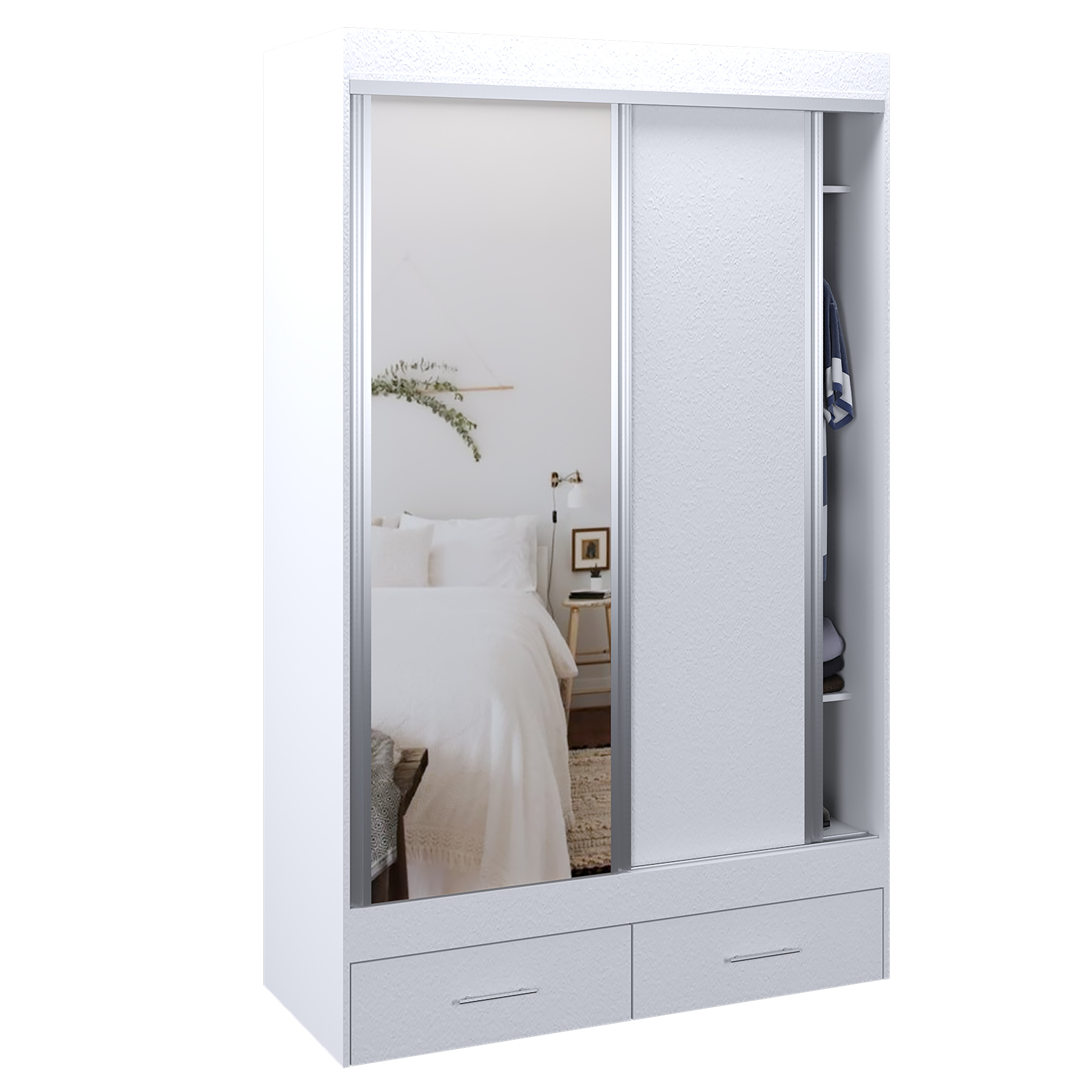 VESTIDOR MAGNUS PLUS - 1.40×2.20 - CON ESPEJO: imagen 8