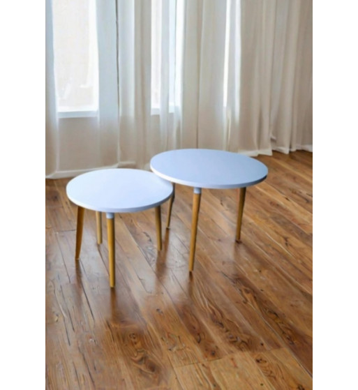 MESA RATONA VINTAGE REDONDA - COMBO