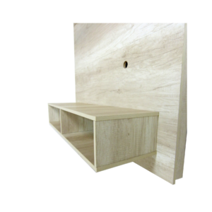 PANEL PARA TV CON ESTANTE Y NICHO 1.28×0.40×1.28 - LINEA LIVING - 1850: imagen 2