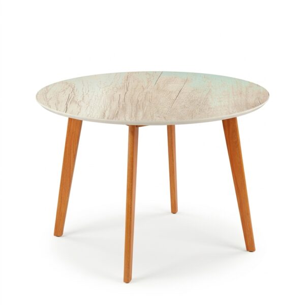MESA HELGA REDONDA - TAPA MELAMINA