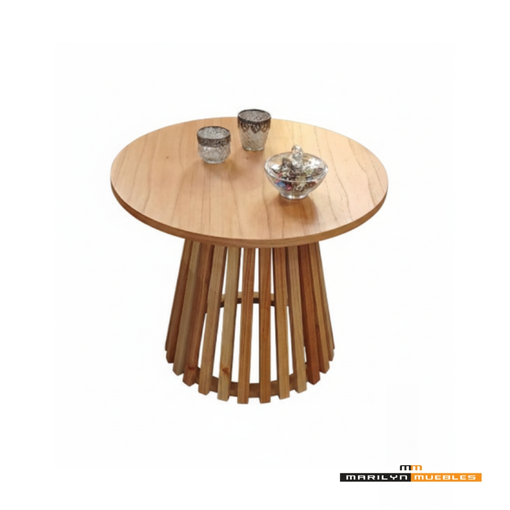 MESA AMAZONAS REDONDA RATONA 60 CMS PARAISO