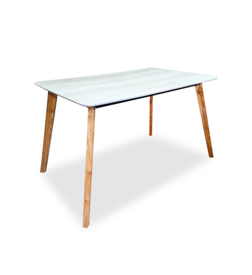 MESA HELGA RECTANGULAR - TAPA MELAMINA