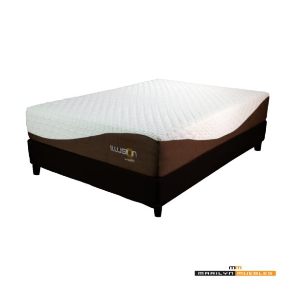 CONJUNTO ILLUSION (VISCO ELASTICA) C/PILLOW