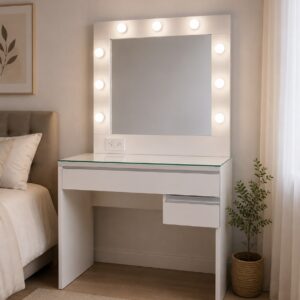 MAQUILLADOR DE PIE 163X90X38 CON LUCES: imagen 2