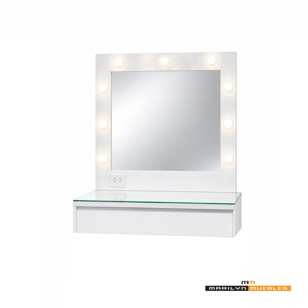 MAQUILLADOR FLOTANTE 95X90X38 CON LUCES
