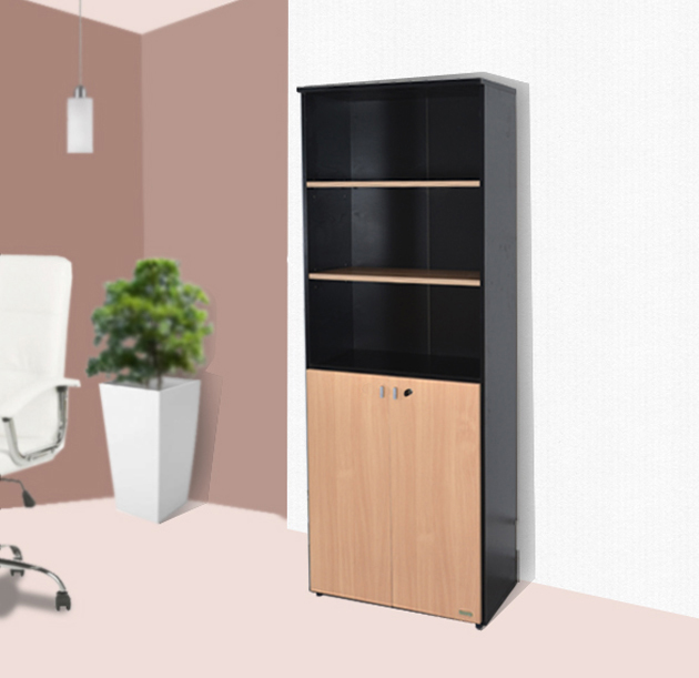 530 BIBLIOTECA PUERTAS BAJAS 188X75X35: imagen 3