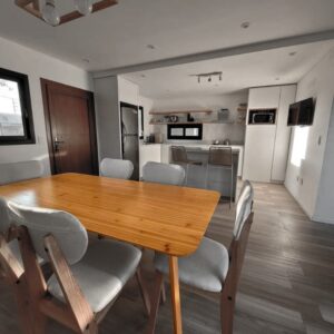 MESA HELGA RECTANGULAR - TAPA MELAMINA: imagen 3