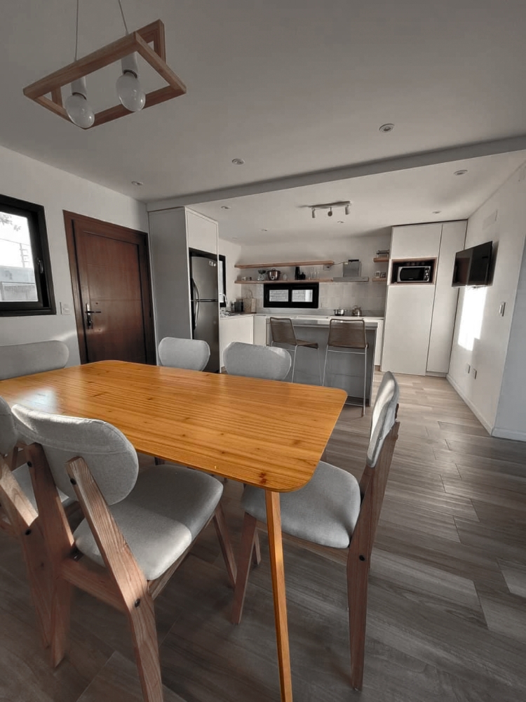 MESA HELGA RECTANGULAR - TAPA MELAMINA: imagen 3
