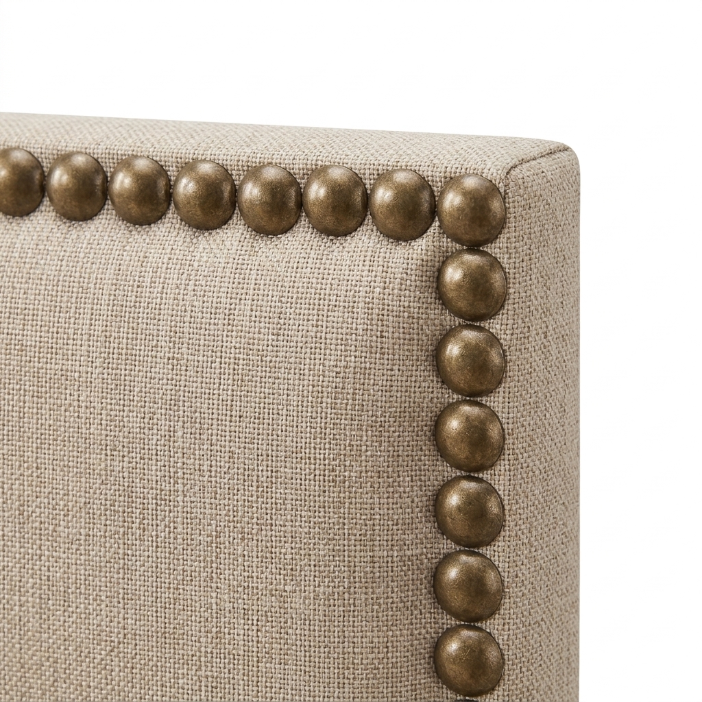 RESPALDO RUBI LISO CON TACHAS SIMPLES